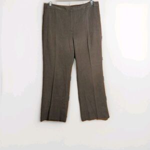 Charter Club Katherine Fit Brown Pants Womens 12 Professional 90s Mom READ DESCR